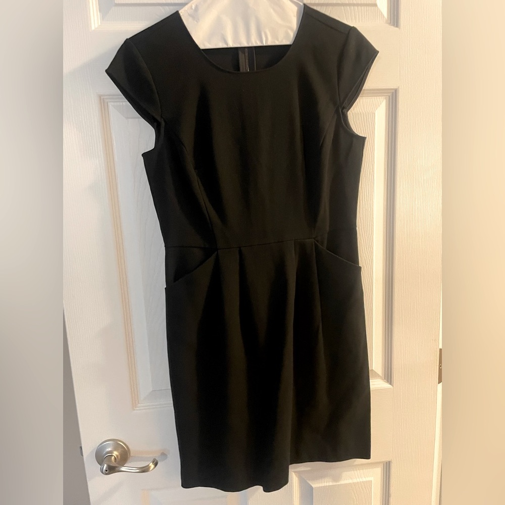 Ann Taylor LOFT black dress with Pockets